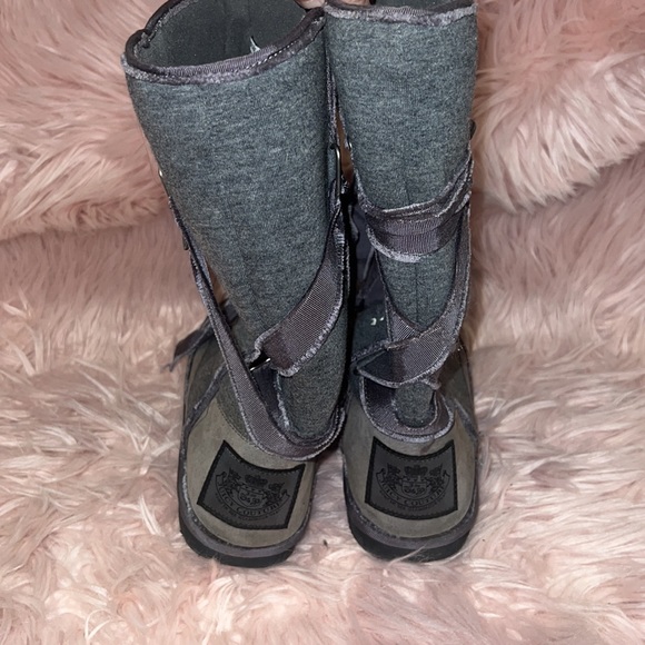Juicy couture grey boots size 7 - Picture 5 of 9